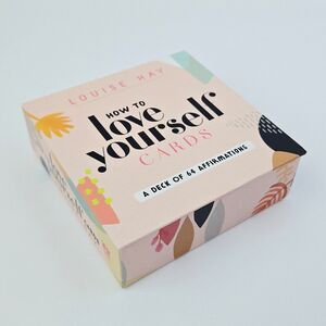 How to Love Yourself Louise Hay Deck of 64 Affirmations Cards Oracle Deck